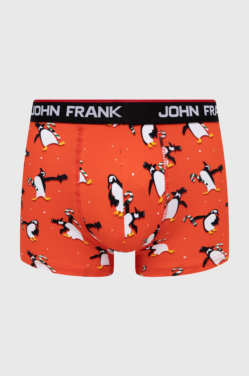 

Боксерки John Frank в червено, Червен