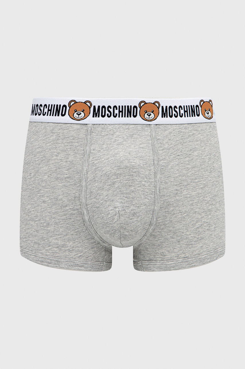 

Боксери Moschino Underwear 2-pack чоловічі колір сірий