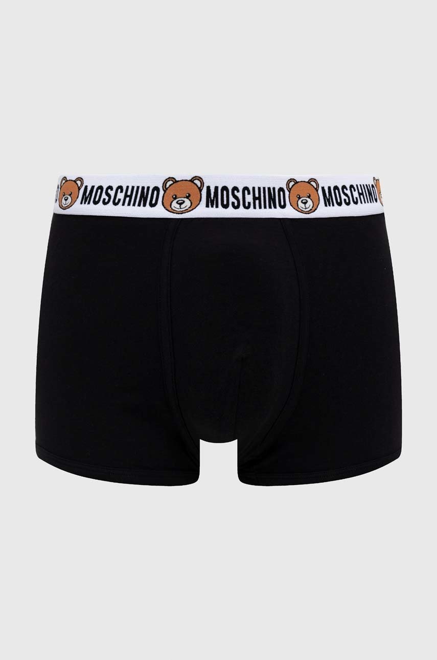 

Боксерки Moschino Underwear (2 чифта) в черно, Черен