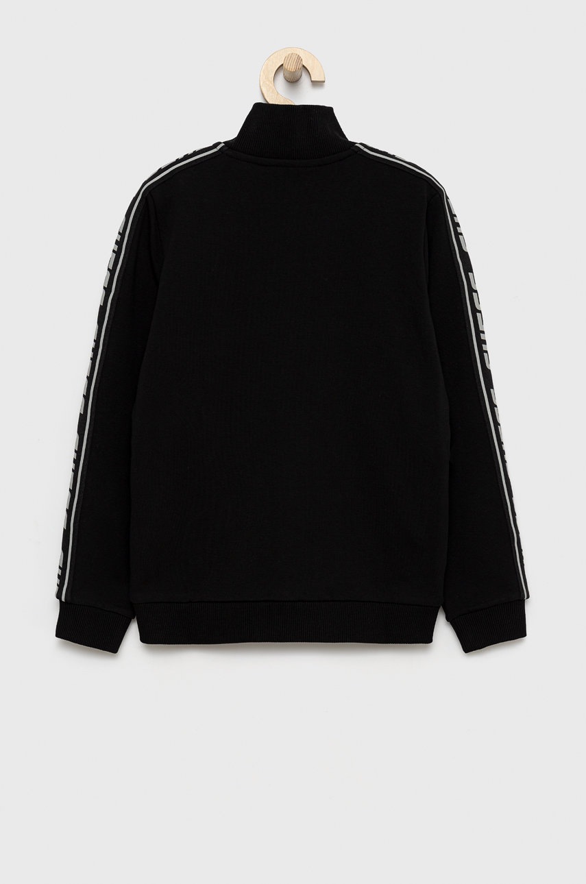 

Детская кофта Guess цвет чёрный с принтом