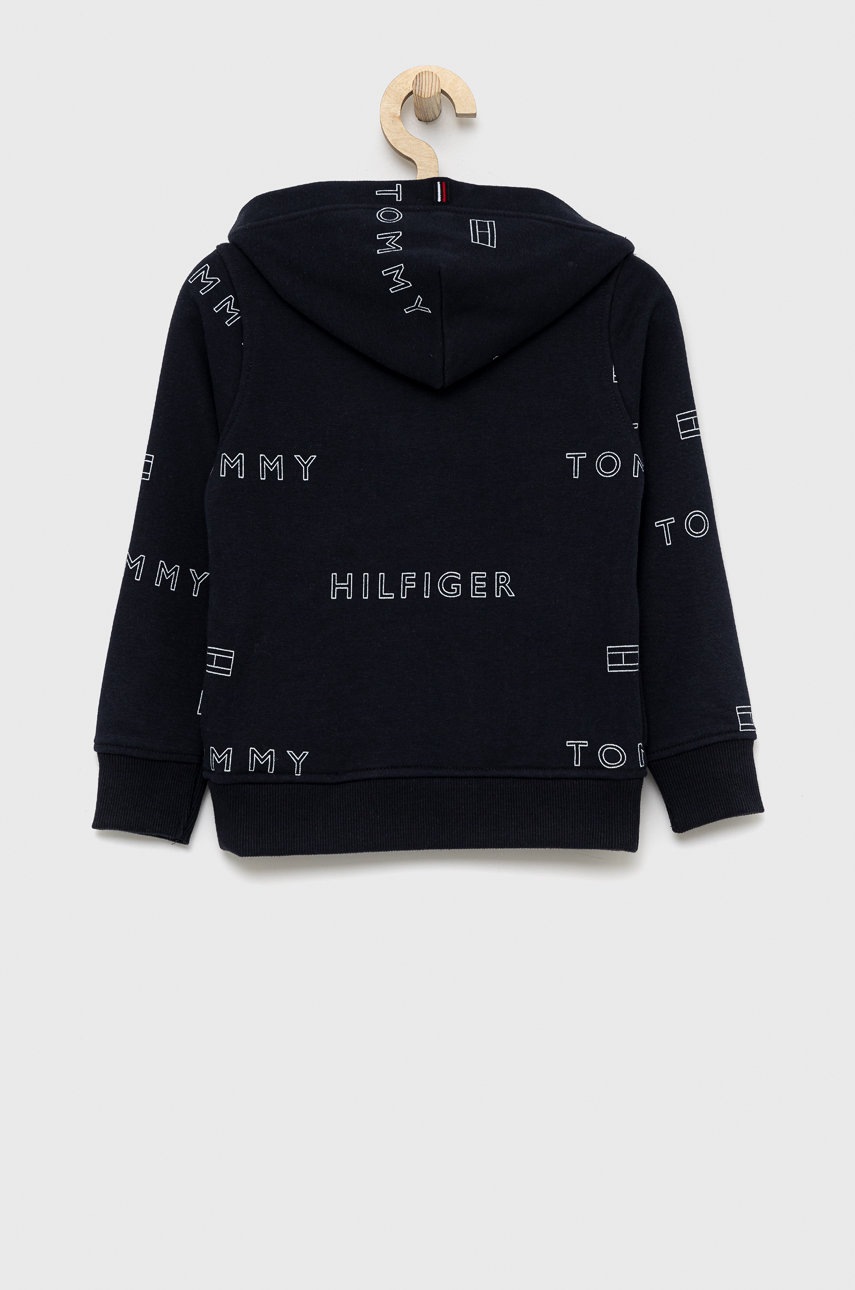 

Дитяча кофта Tommy Hilfiger колір синій з принтом