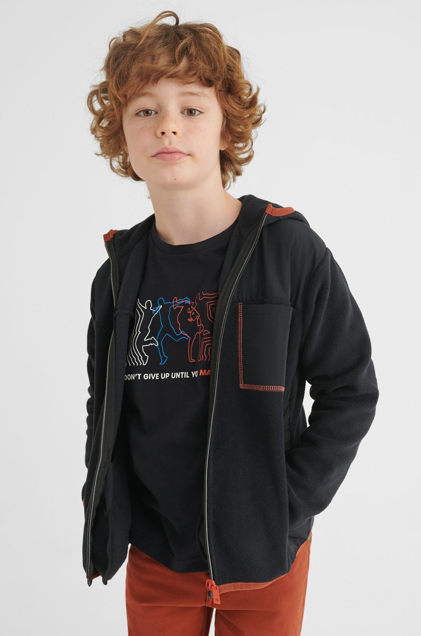 Детская кофта Mayoral цвет синий однотонная Детская кофта Mayoral цвет синий однотонная