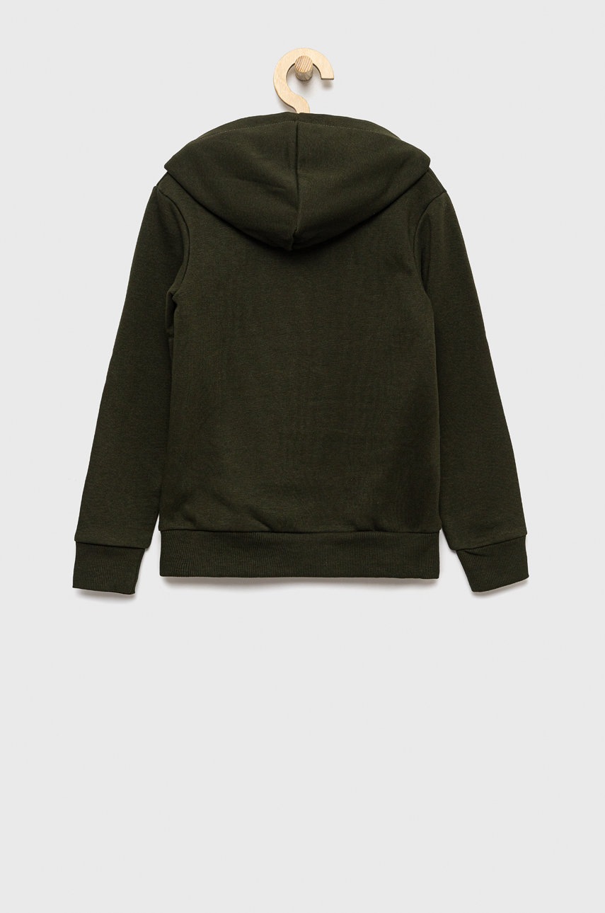 

Дитяча кофта Jack & Jones колір зелений з принтом