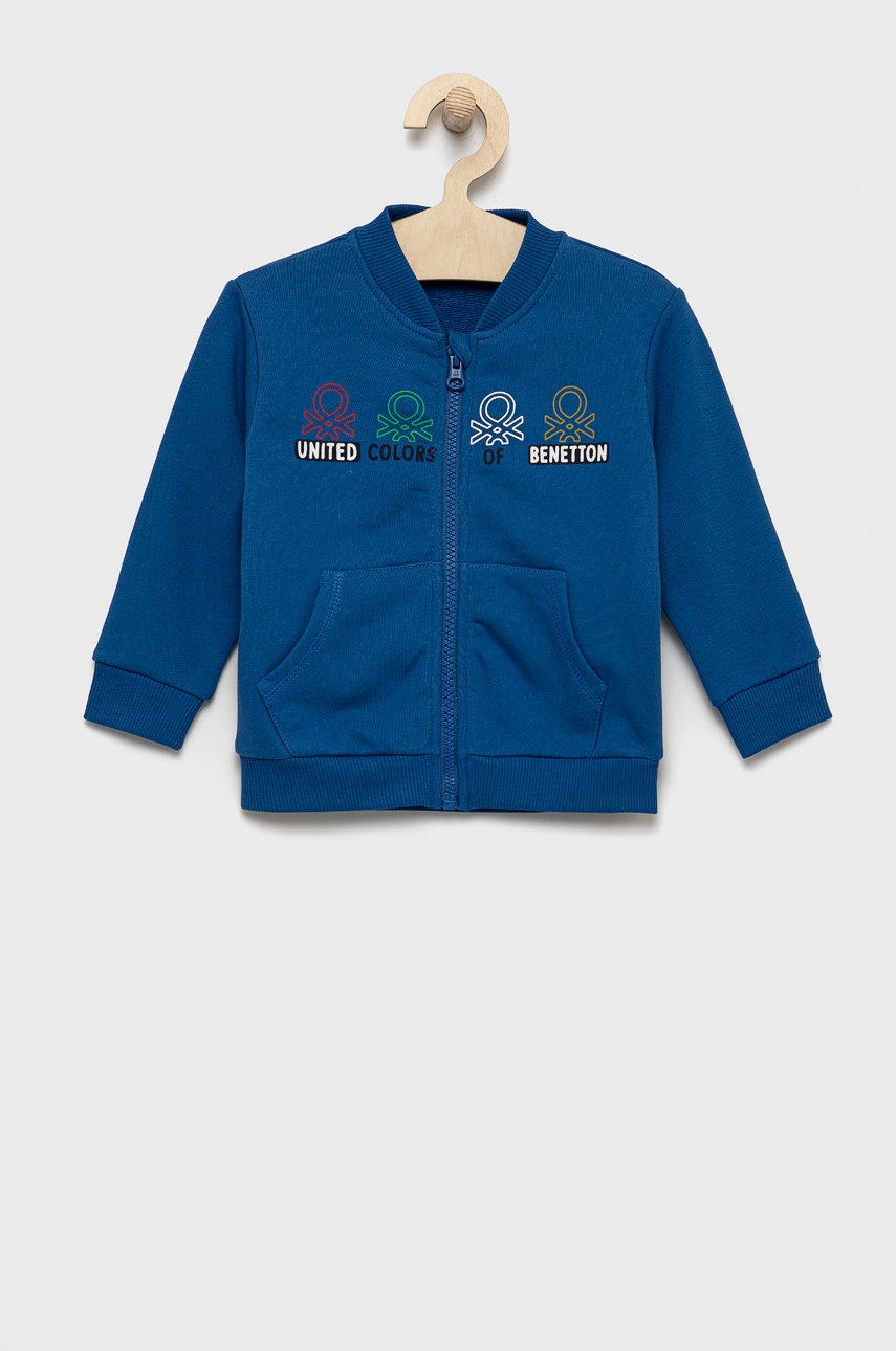 

Детская хлопковая кофта United Colors of Benetton с принтом