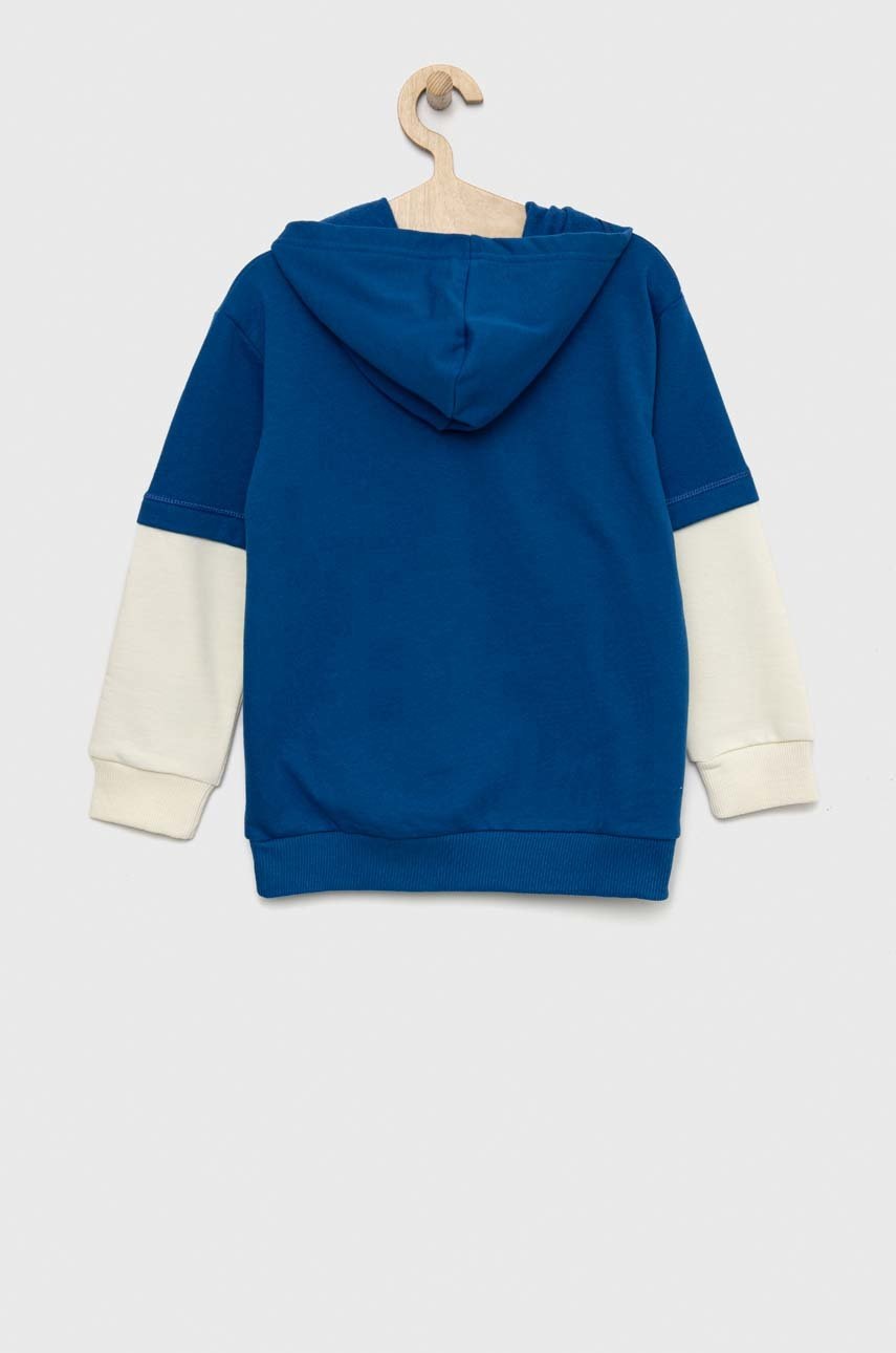 

Детская кофта United Colors of Benetton с капюшоном с принтом