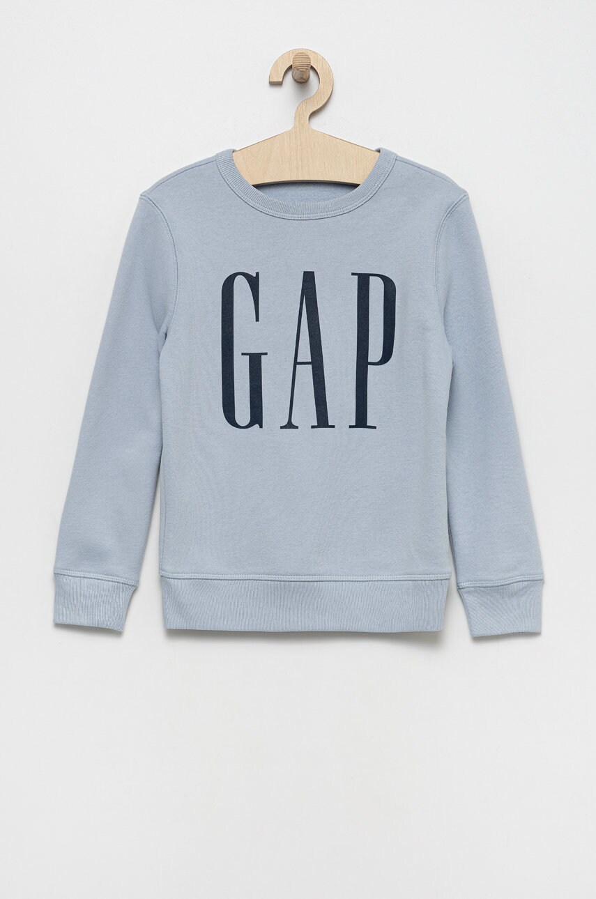 

Детски суичър GAP с принт, Син