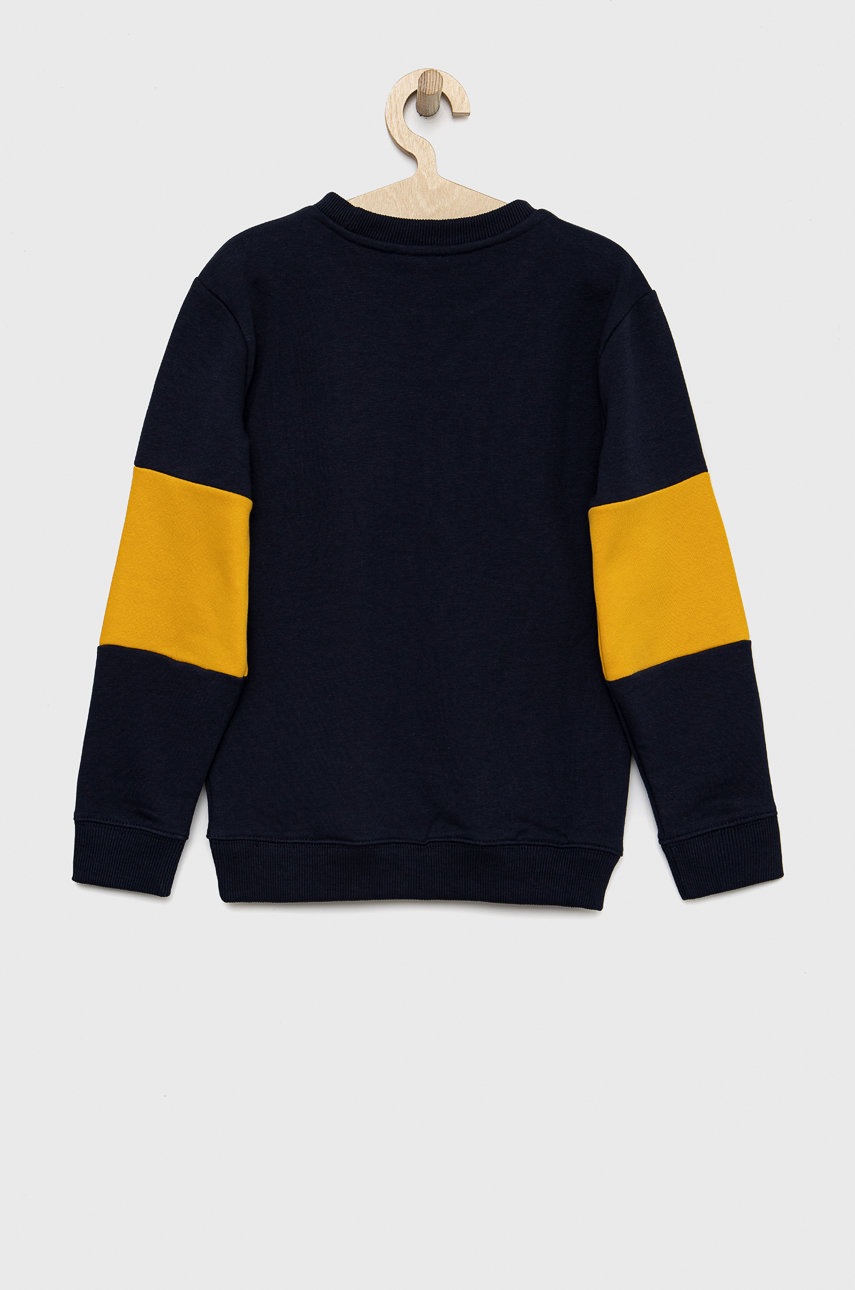 

Детская кофта Quiksilver цвет синий с аппликацией