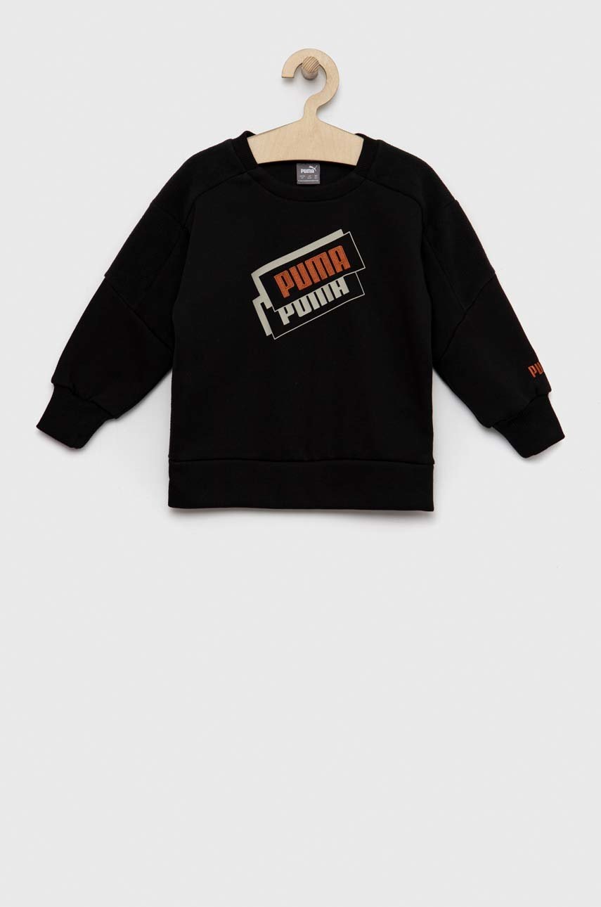 

Детски суичър Puma в черно, Черен