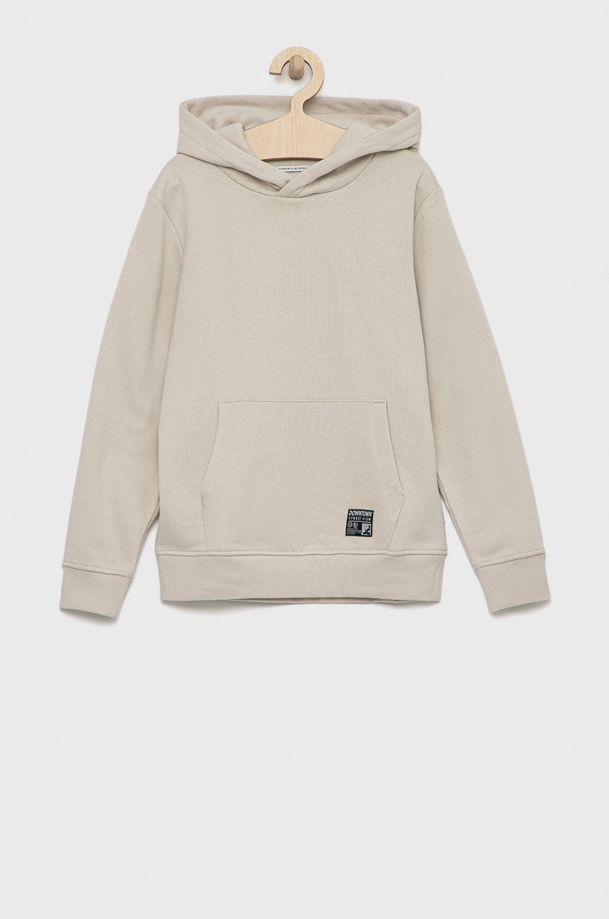 

Детски суичър Tom Tailor в бежово с изчистен дизайн, Бежов