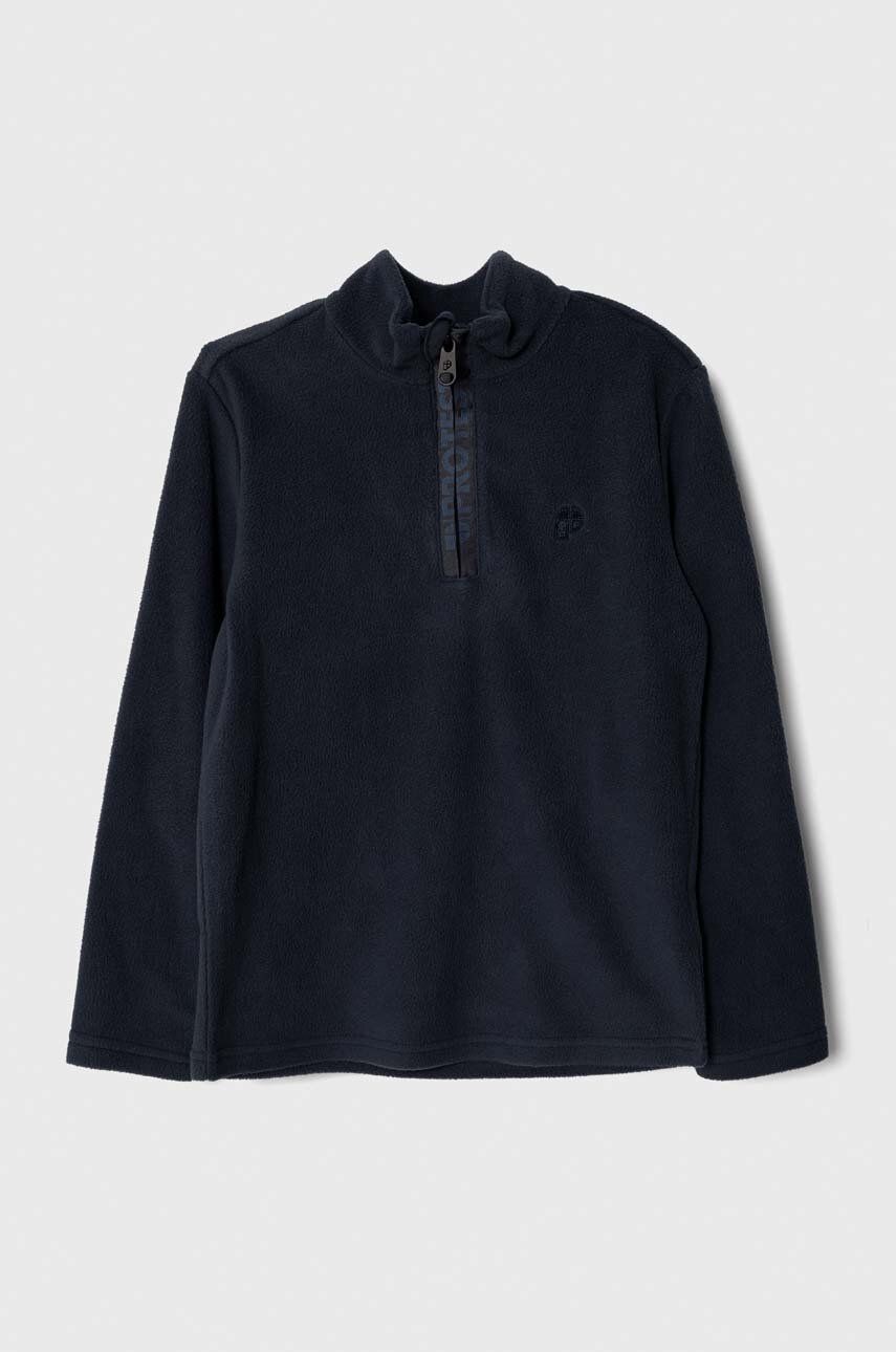 Дитяча кофта Protest колір синій однотонна Дитяча кофта Protest колір синій однотонна