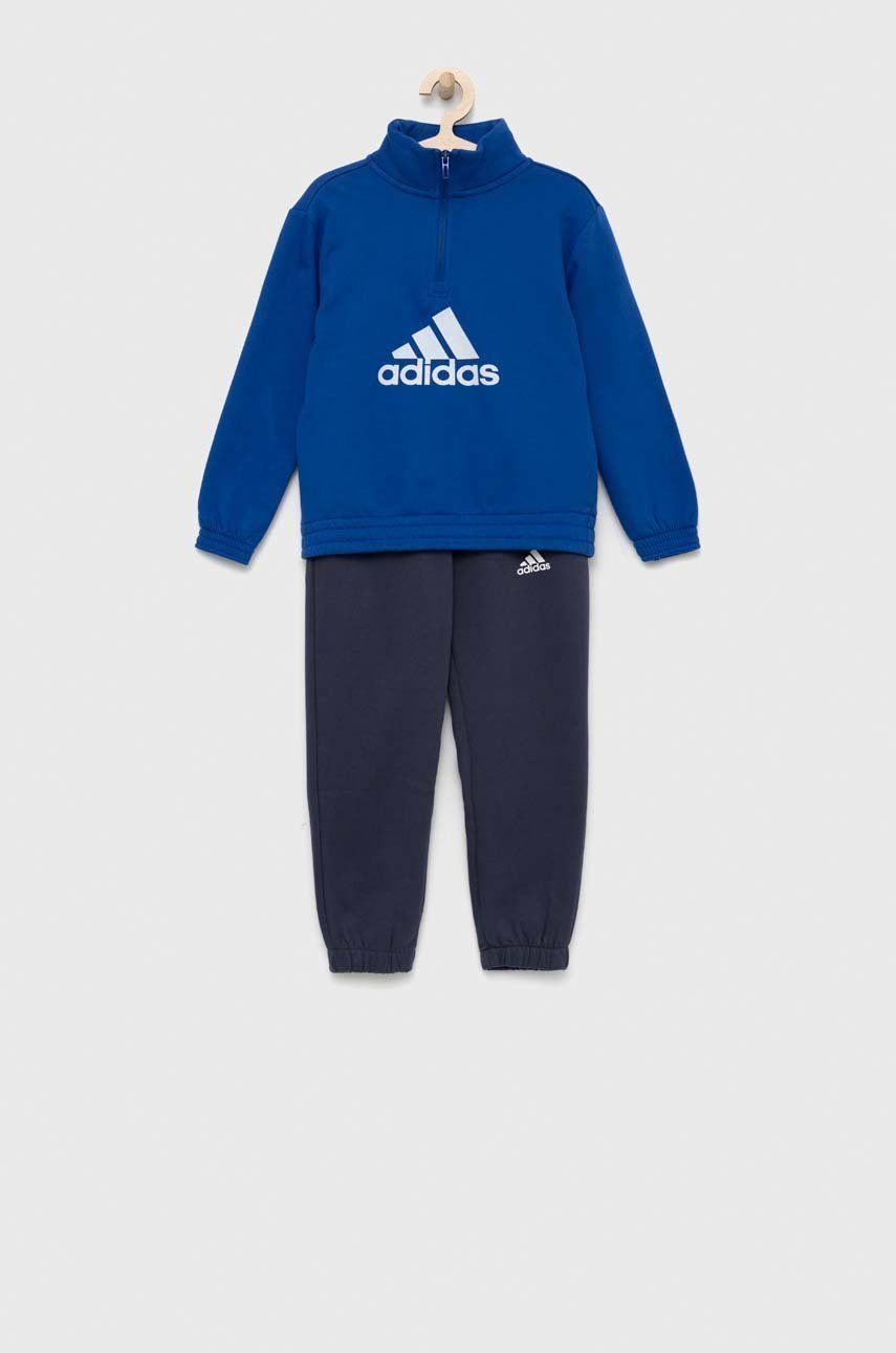 Adidas Performance Bluza Copii Culoarea Albastru Marin, Cu Imprimeu