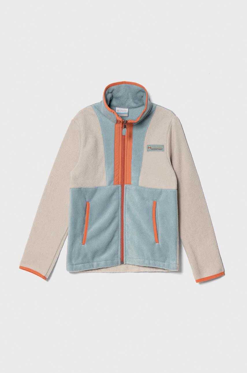 Детская кофта Columbia цвет синий узор Детская кофта Columbia цвет синий узор