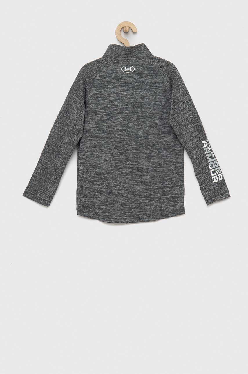 

Дитяча кофта Under Armour колір сірий з принтом