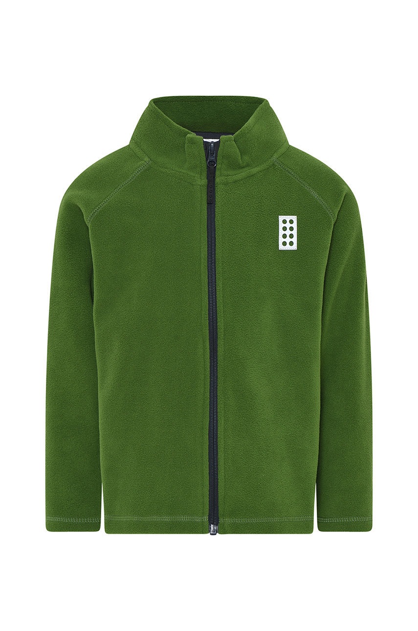 Lego Wear bluza copii culoarea verde, neted