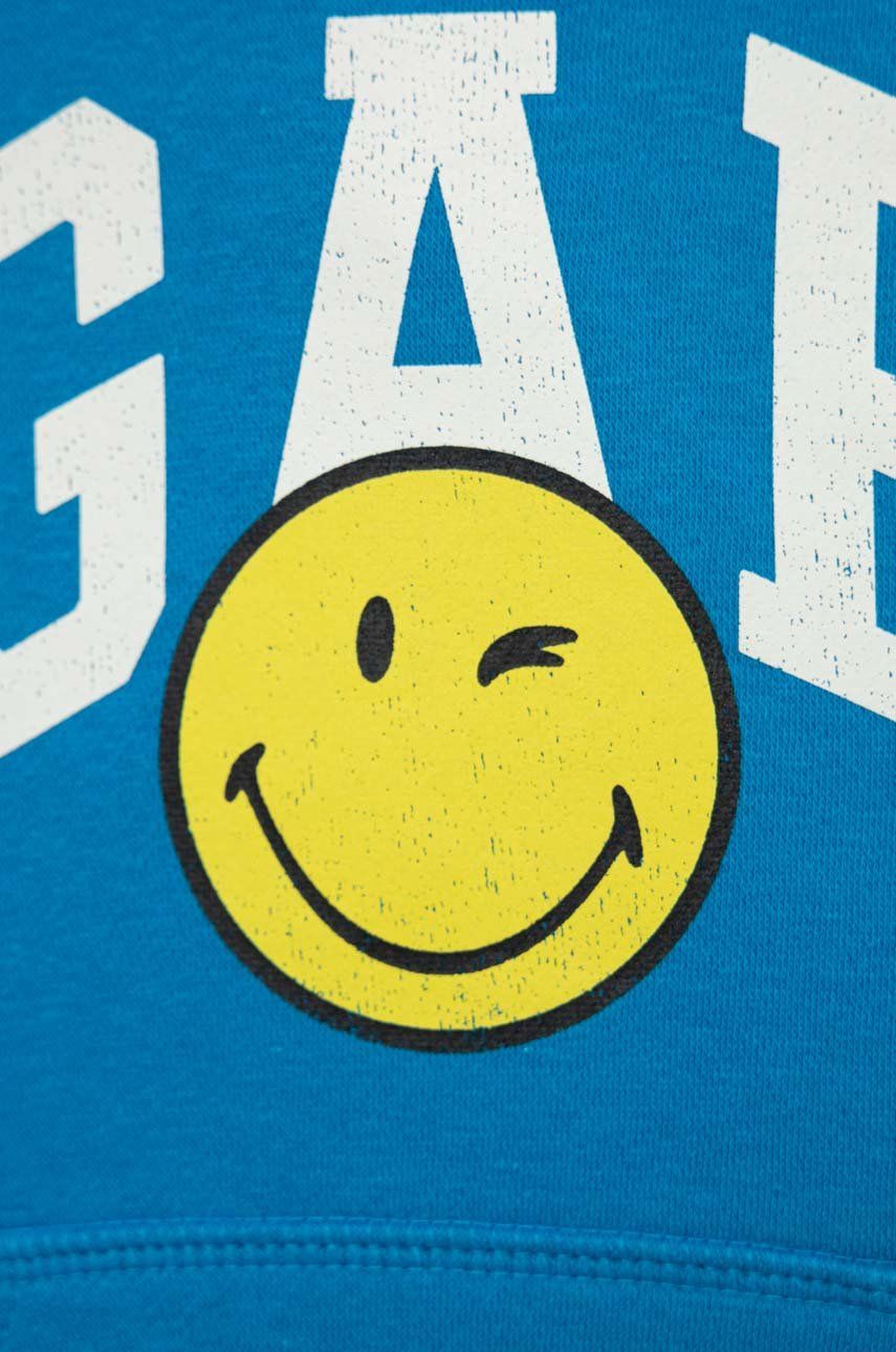 GAP Bluza Copii X Smiley World , Cu Glugă, Cu Imprimeu