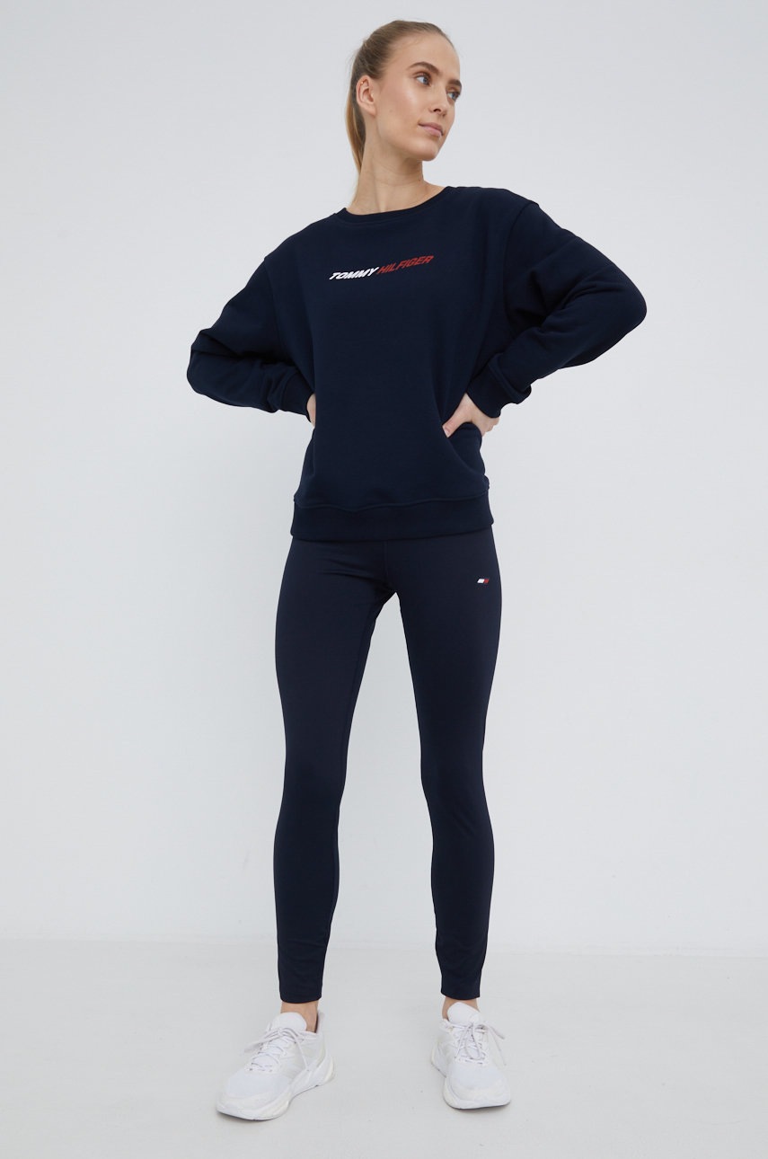 

Кофта Tommy Hilfiger женская цвет синий с принтом