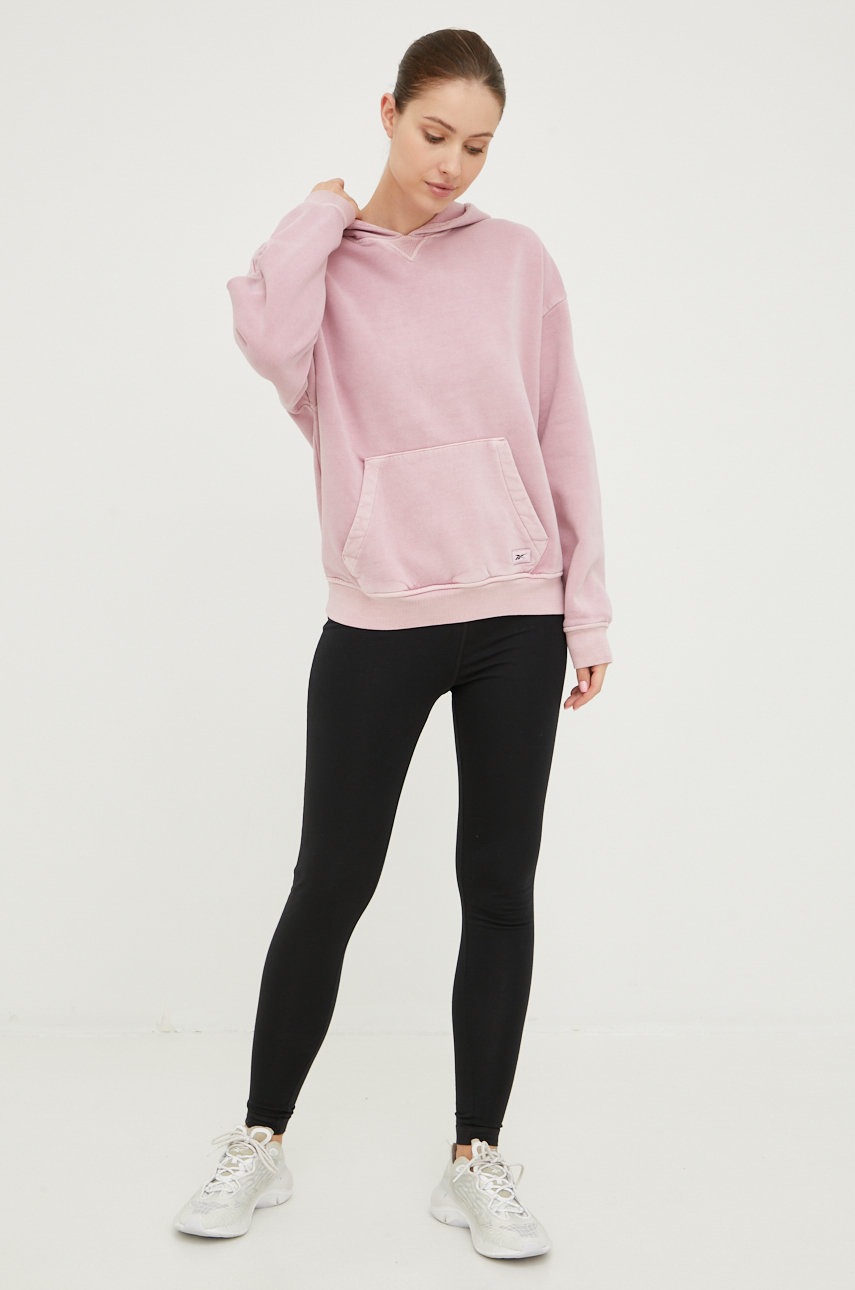 

Кофта Reebok Classic женская цвет фиолетовый однотонная