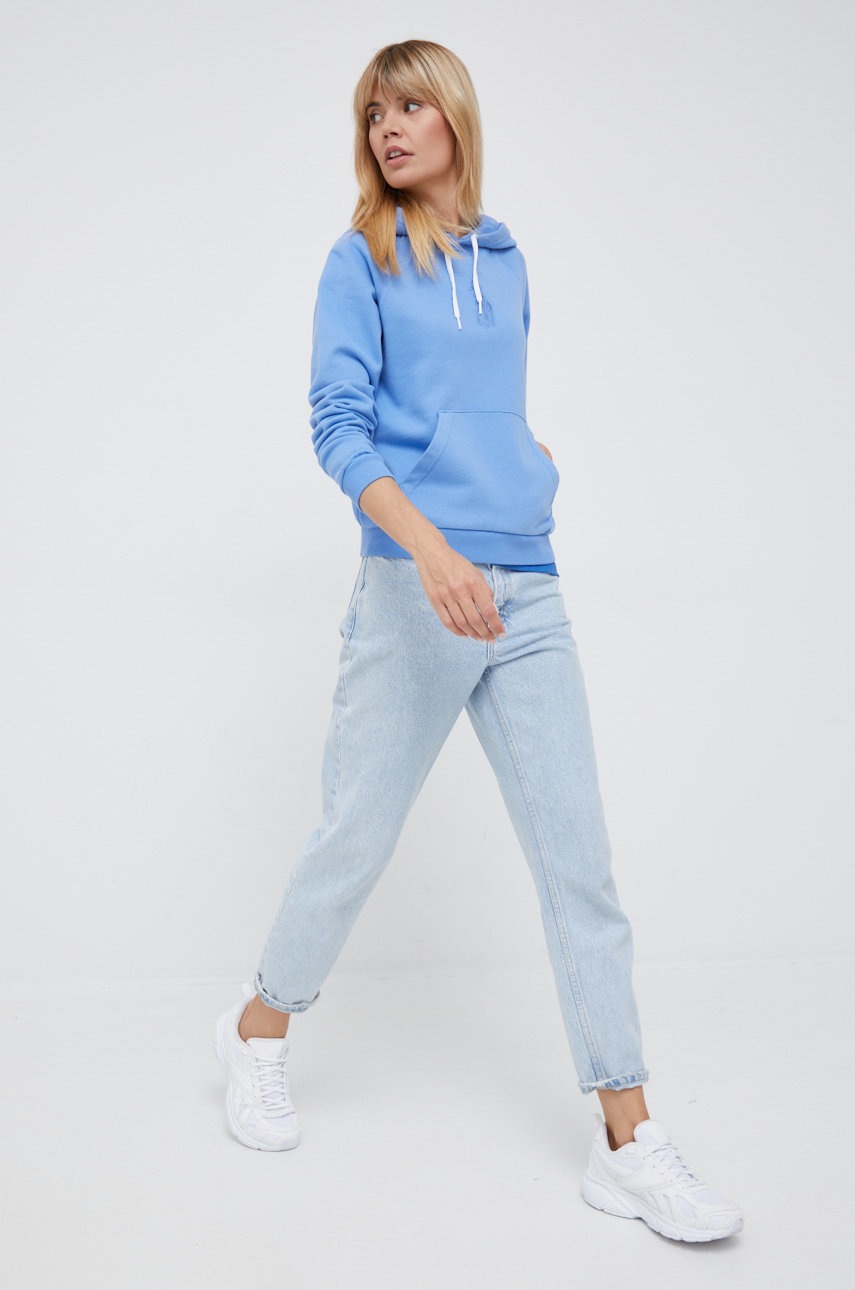

Хлопковая кофта Polo Ralph Lauren женская однотонная