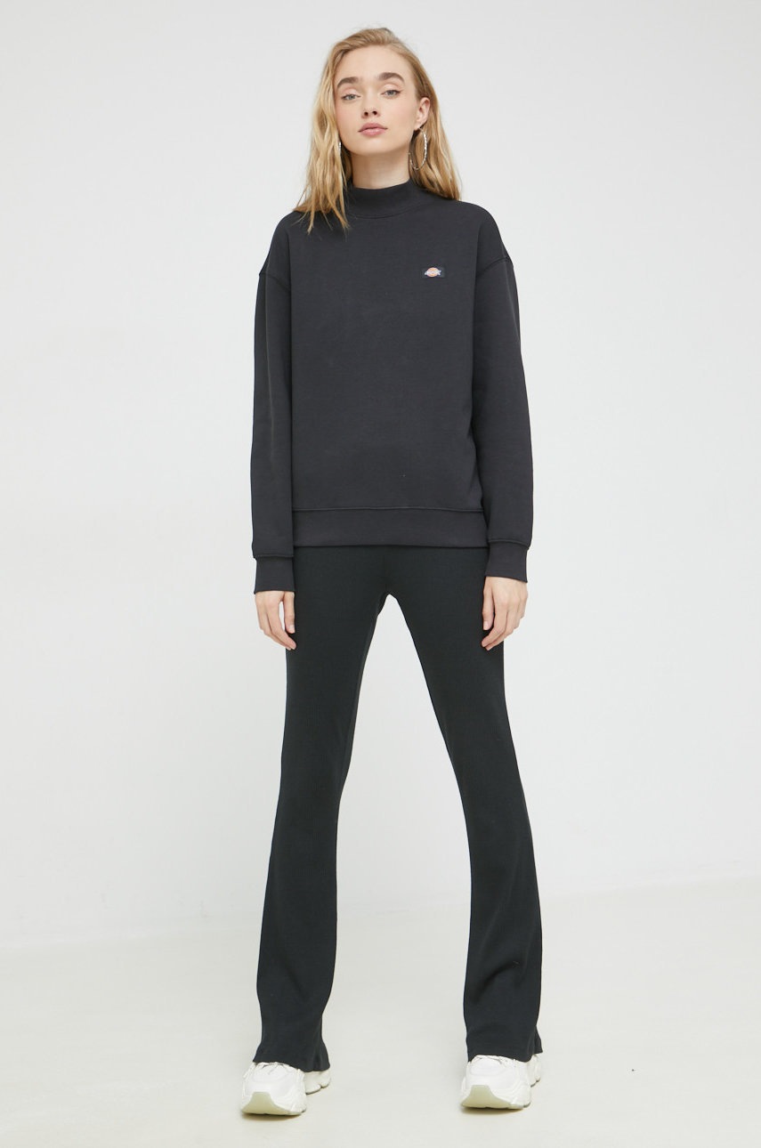 

Кофта Dickies жіноча колір чорний однотонна