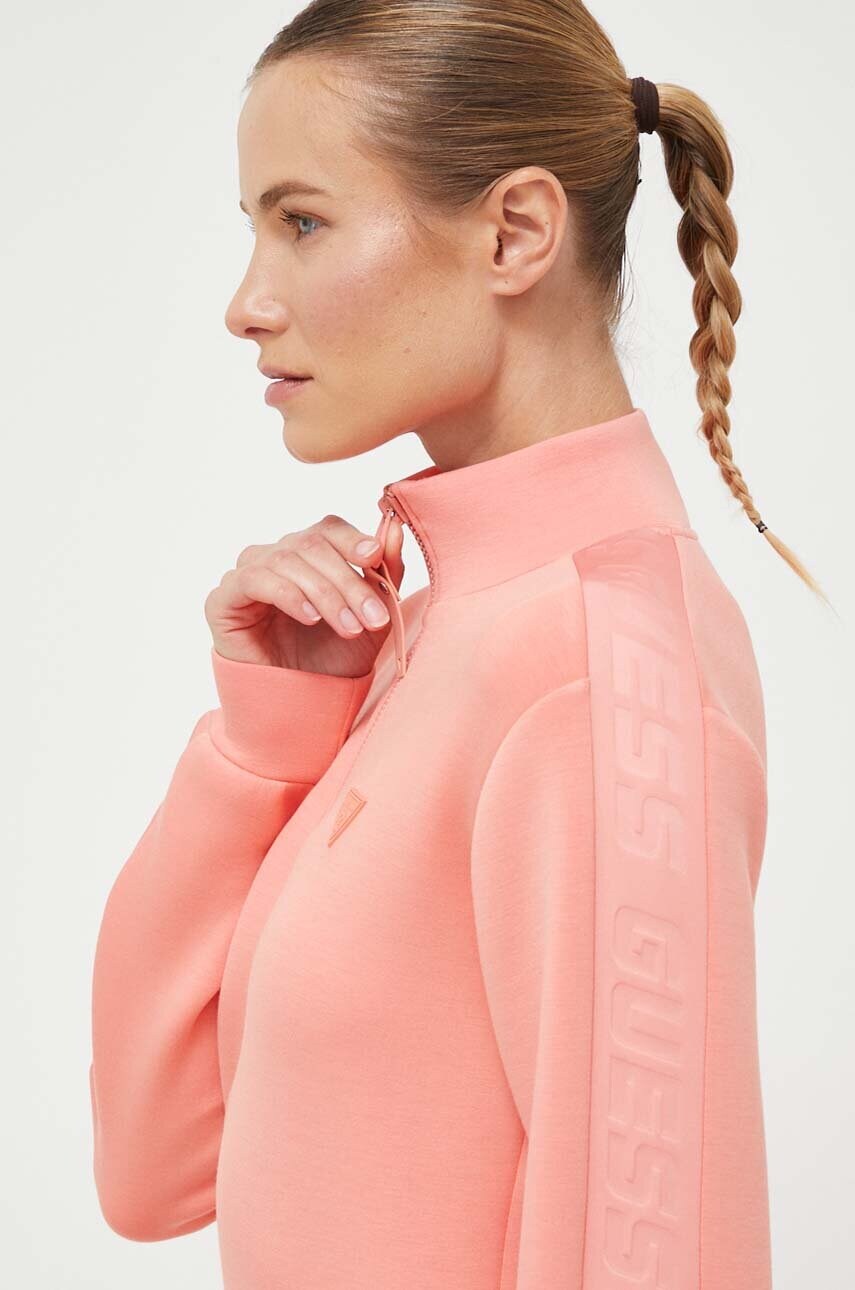 

Кофта Guess женская цвет оранжевый однотонная