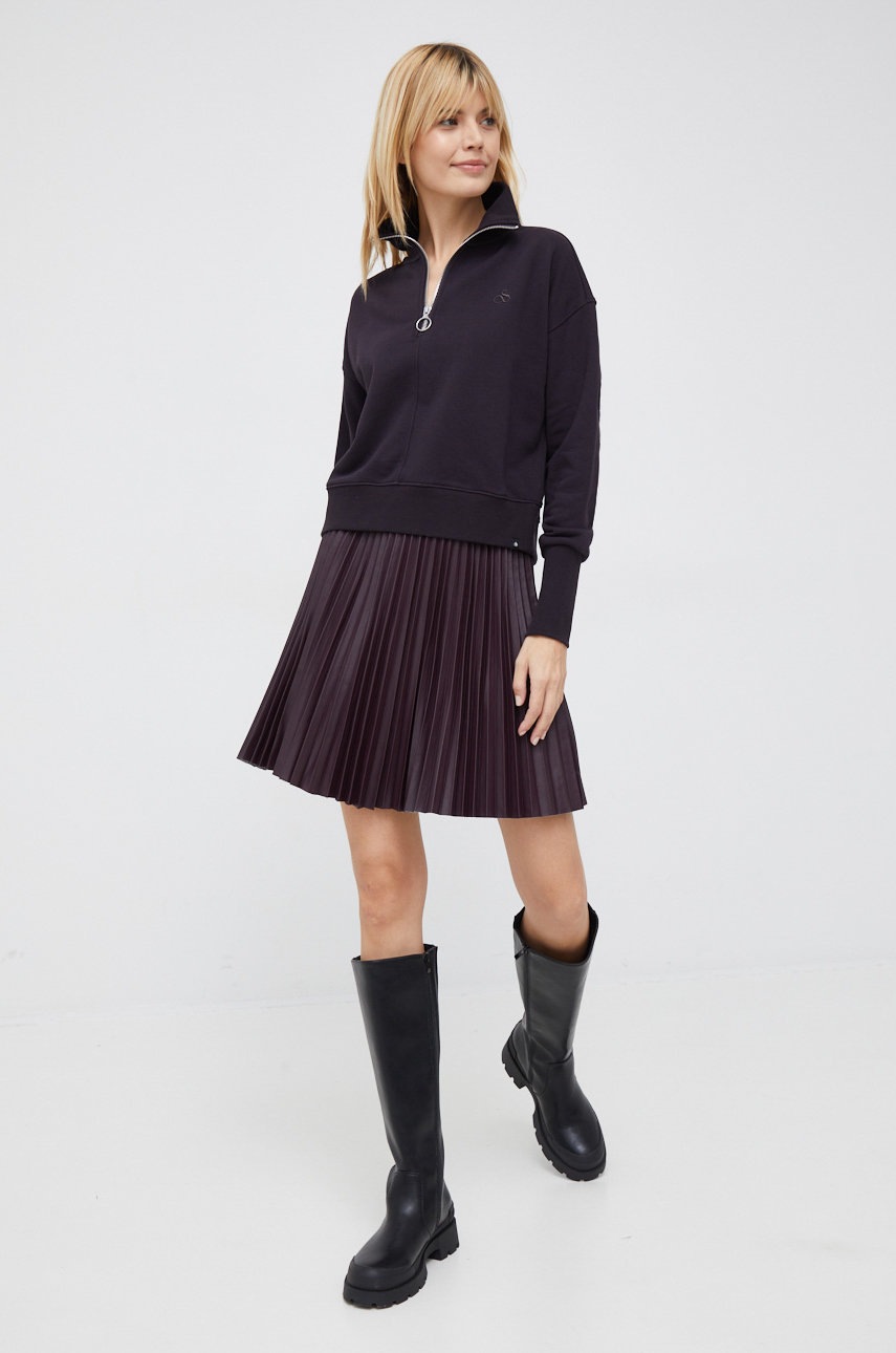 

Кофта Scotch & Soda жіноча колір синій однотонна