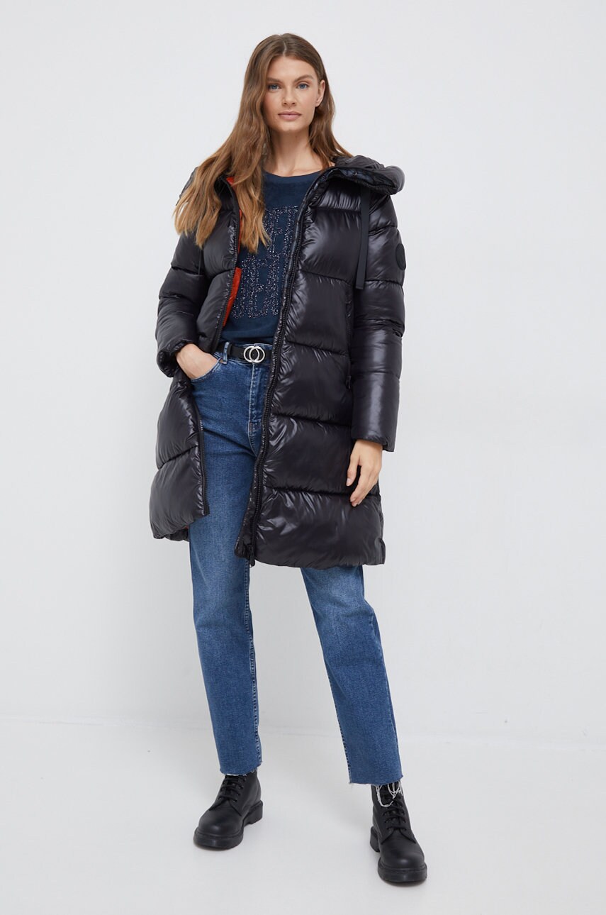 

Кофта Pepe Jeans жіноча колір синій з аплікацією