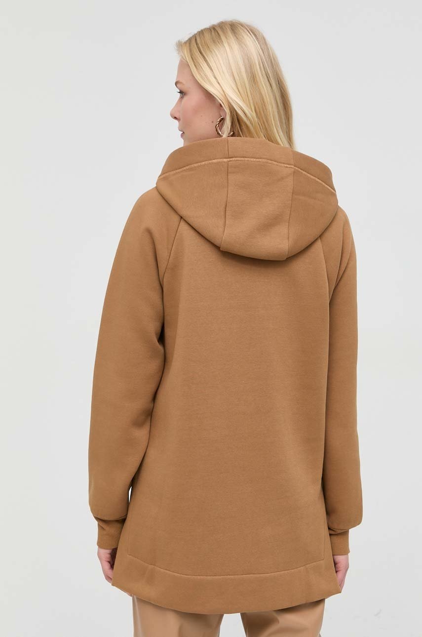 

Кофта Max Mara Leisure женская цвет коричневый однотонная