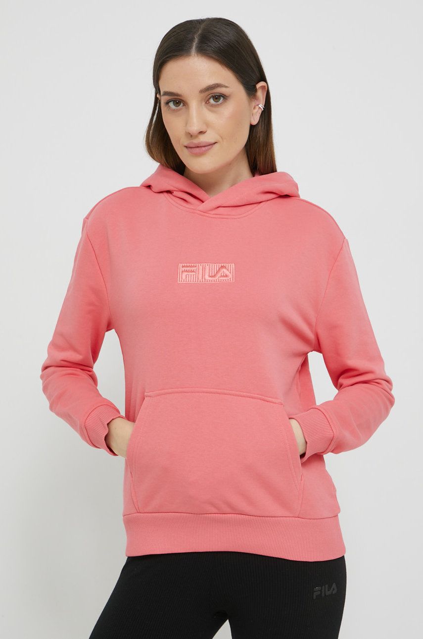 Fila Bluza Femei, Culoarea Portocaliu, Cu Imprimeu