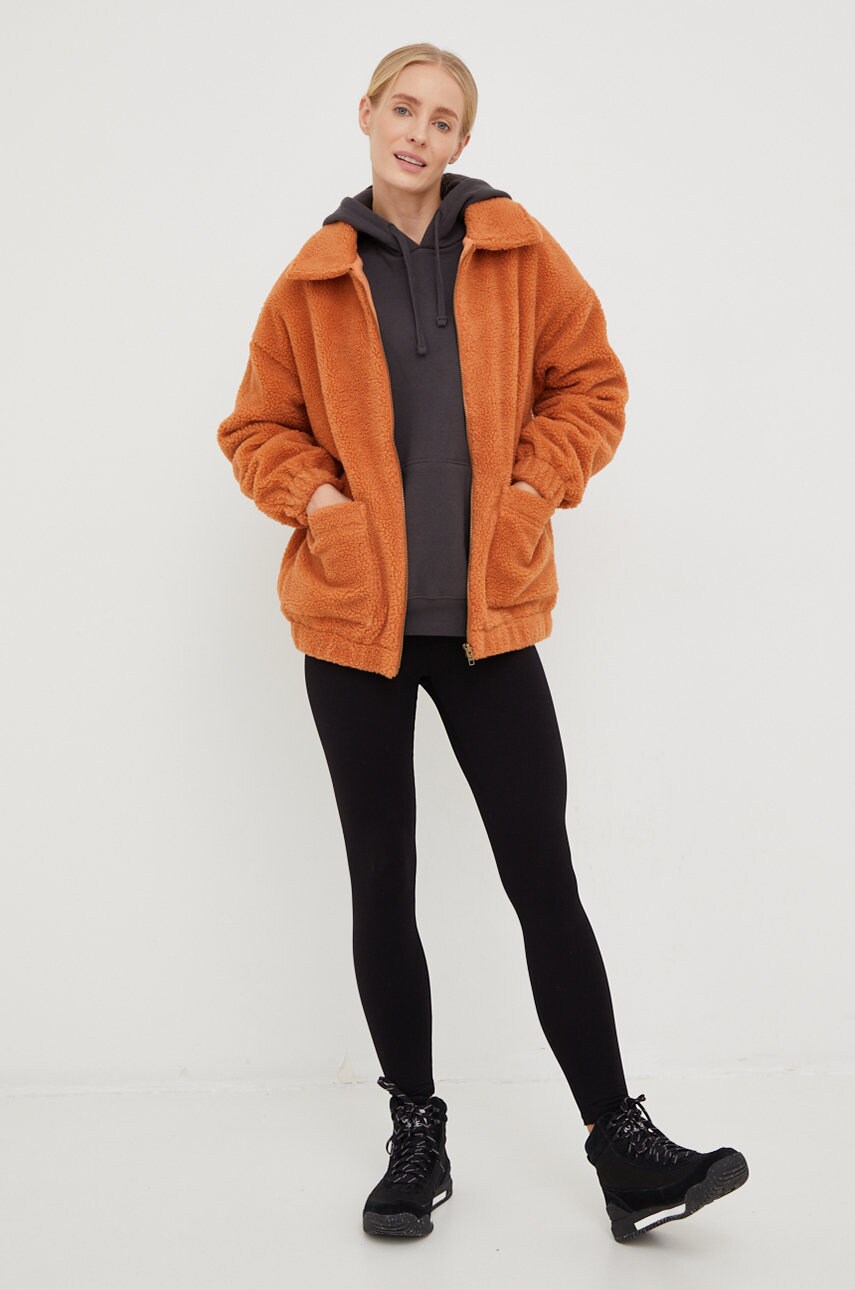 

Кофта Billabong женская цвет серый с принтом