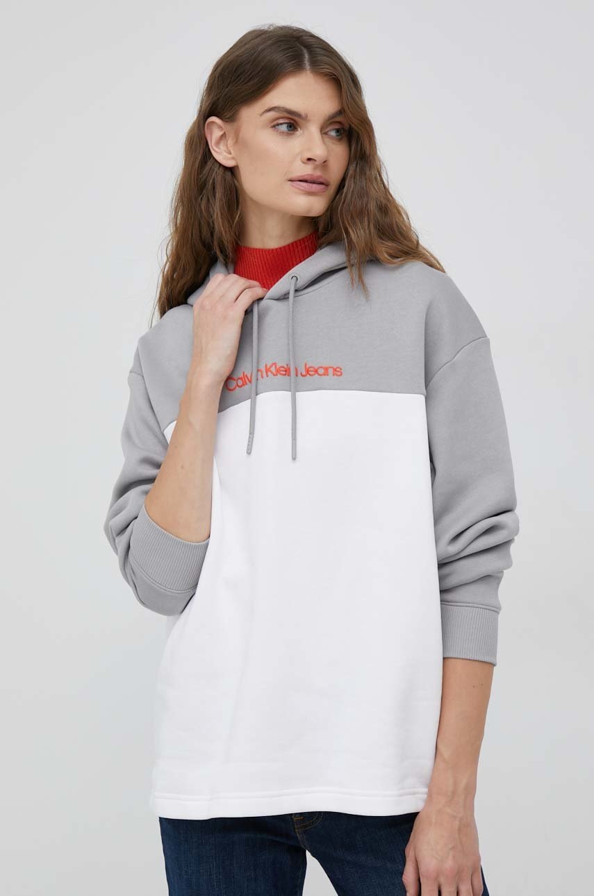 

Суичър Calvin Klein Jeans с изчистен дизайн, Многоцветен