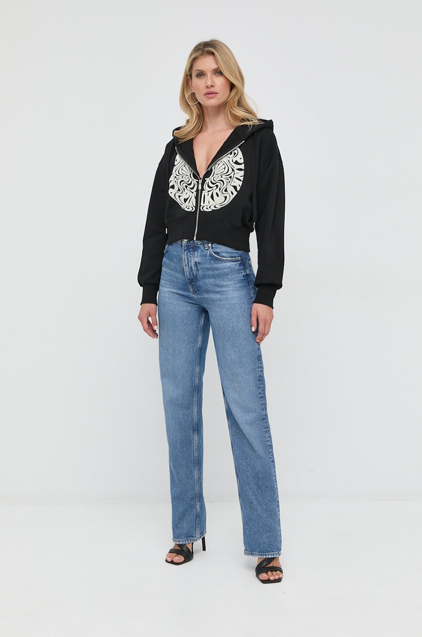 

Кофта Pinko женская цвет чёрный с аппликацией