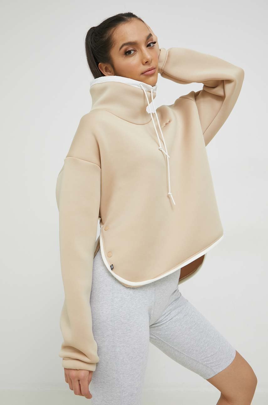 

Суичър adidas Originals в бежово с изчистен дизайн, Бежов