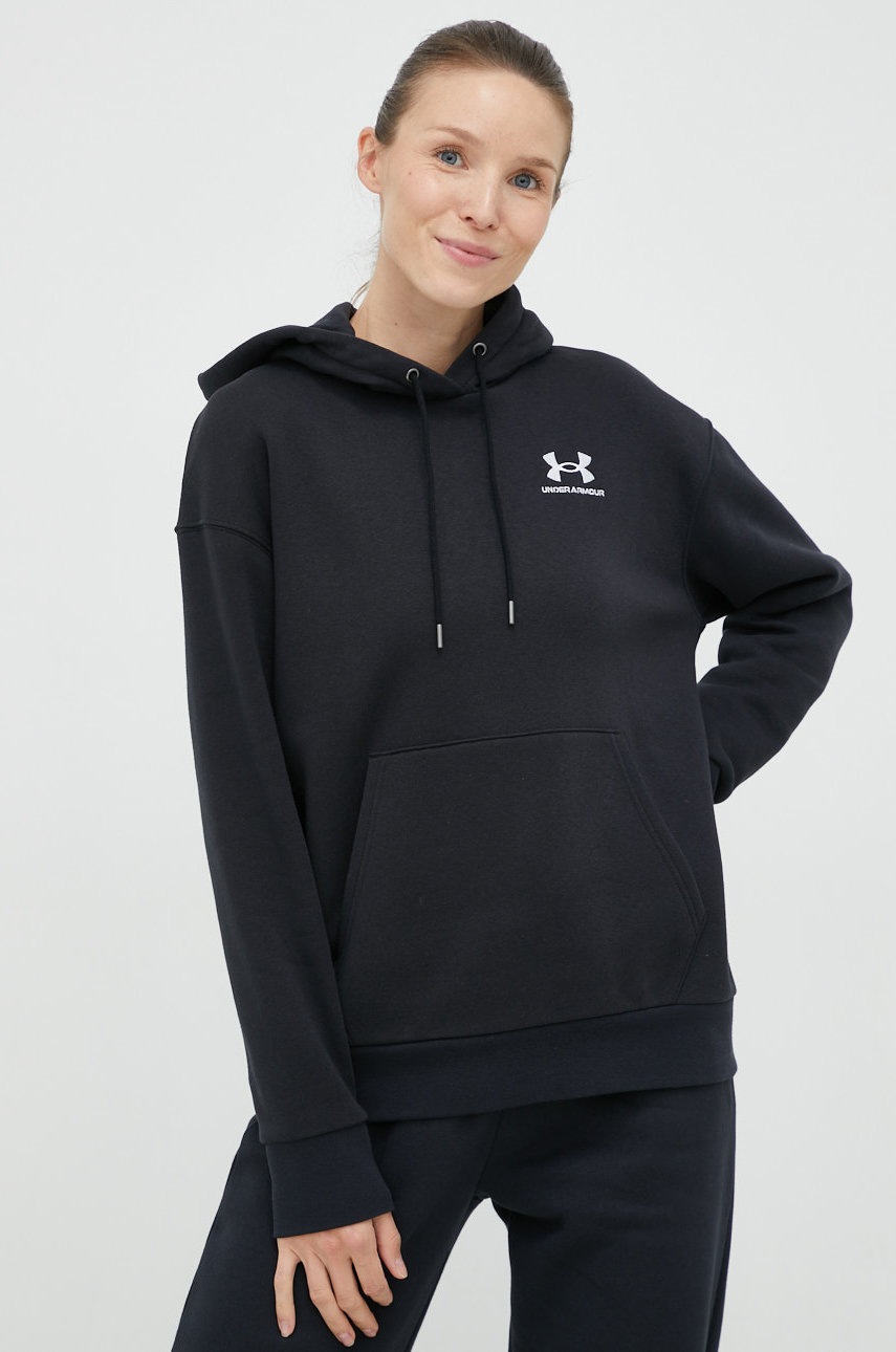 Under Armour Bluza Femei, Culoarea Negru, Neted 1373033-690