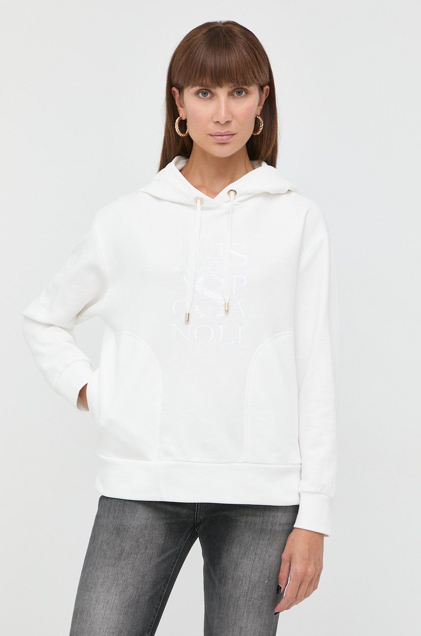Luisa Spagnoli bluza femei, culoarea alb, cu imprimeu answear.ro imagine noua
