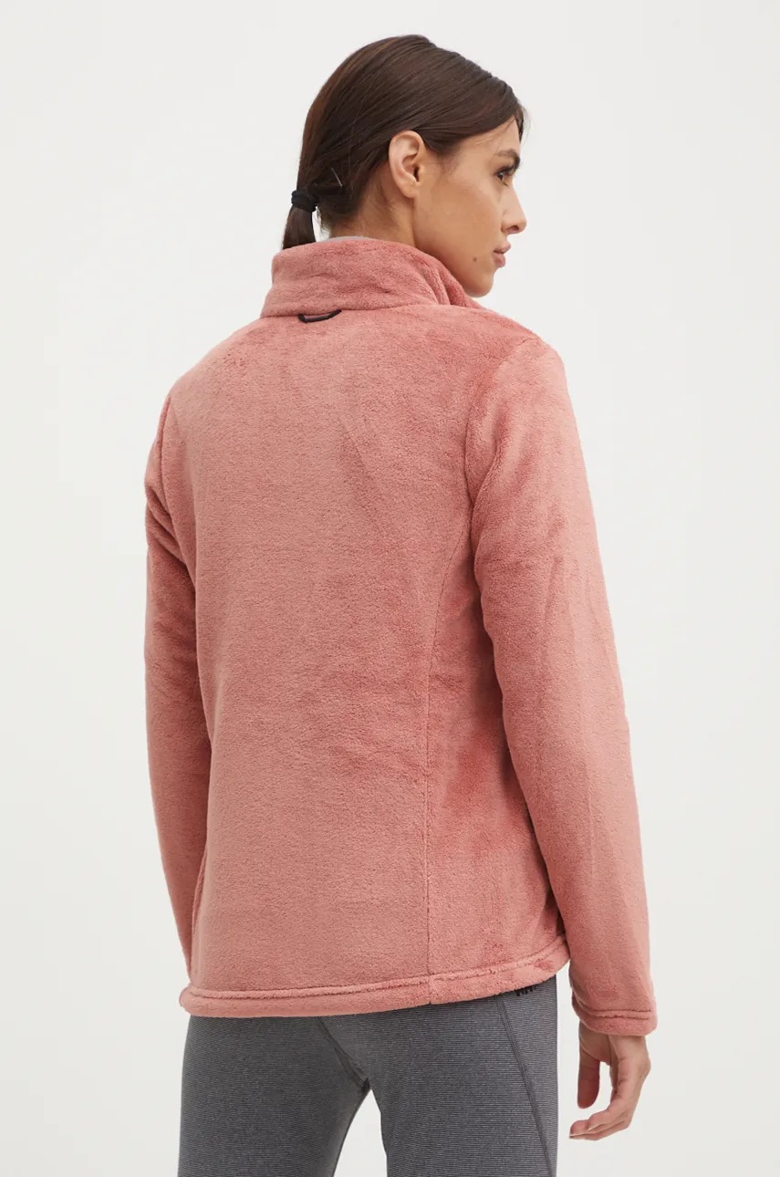 Спортивна кофта Jack Wolfskin Taunus колір фіолетовий однотонна 