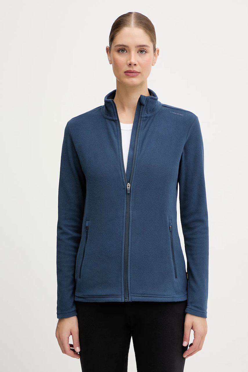 Viking hanorac Tesero culoarea rosu, uni