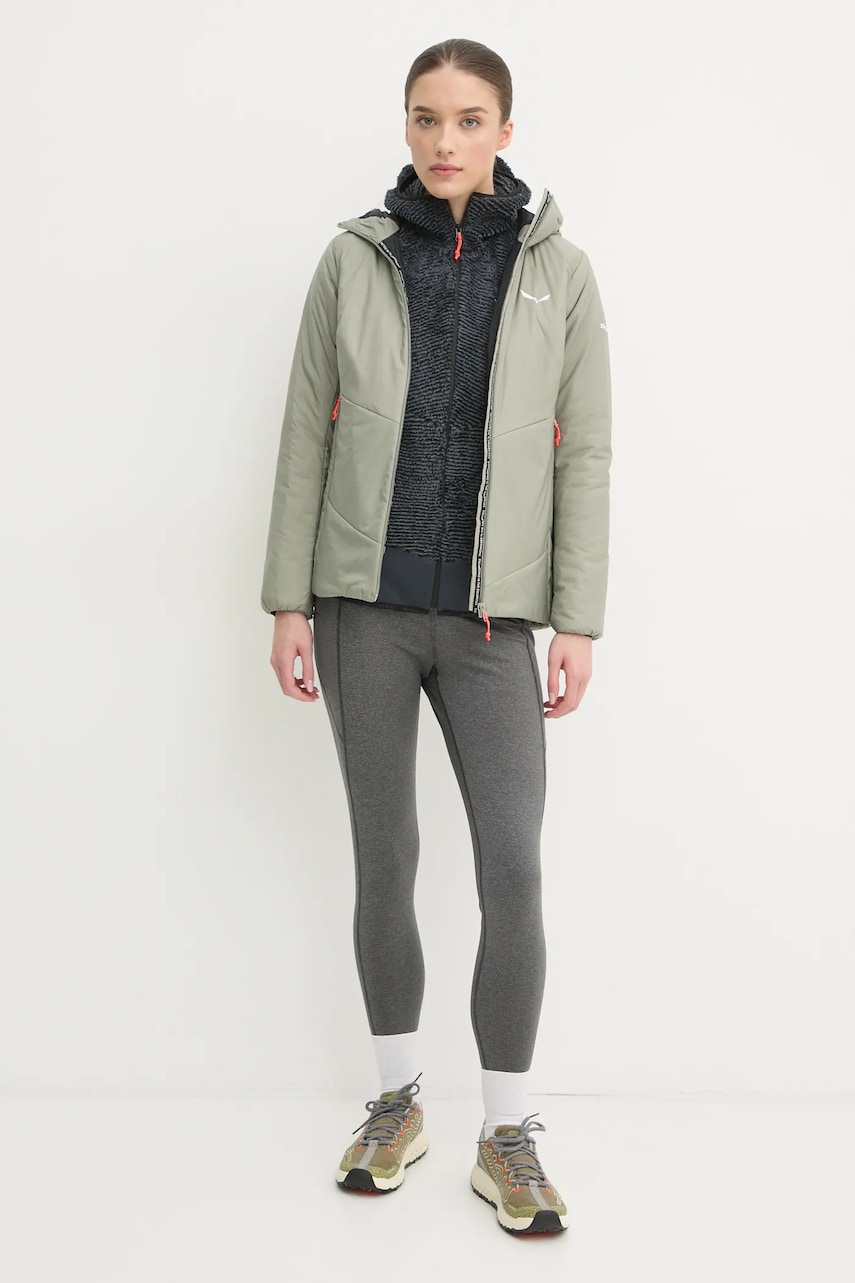 Спортивная кофта Salewa Tognazza женская с капюшоном однотонная Спортивная кофта Salewa Tognazza женская с капюшоном однотонная