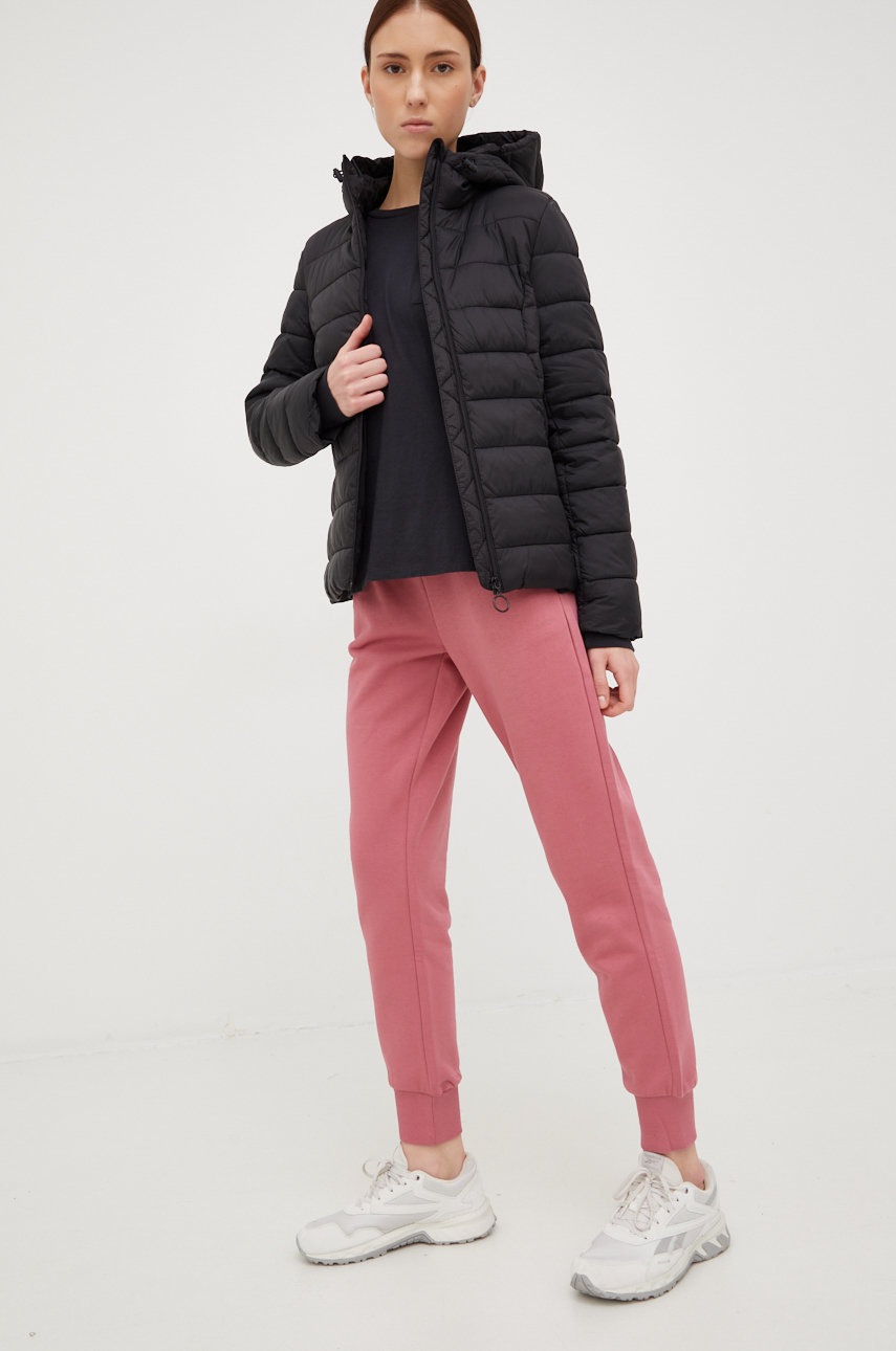 

Хлопковый лонгслив Burton цвет чёрный