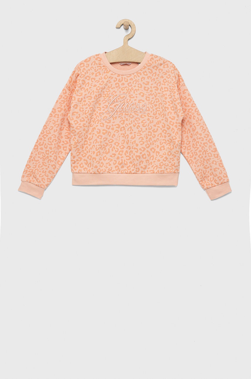 Дитяча бавовняна кофта Guess колір рожевий візерунок в Києві Дитяча бавовняна кофта Guess колір рожевий візерунок в Києві
