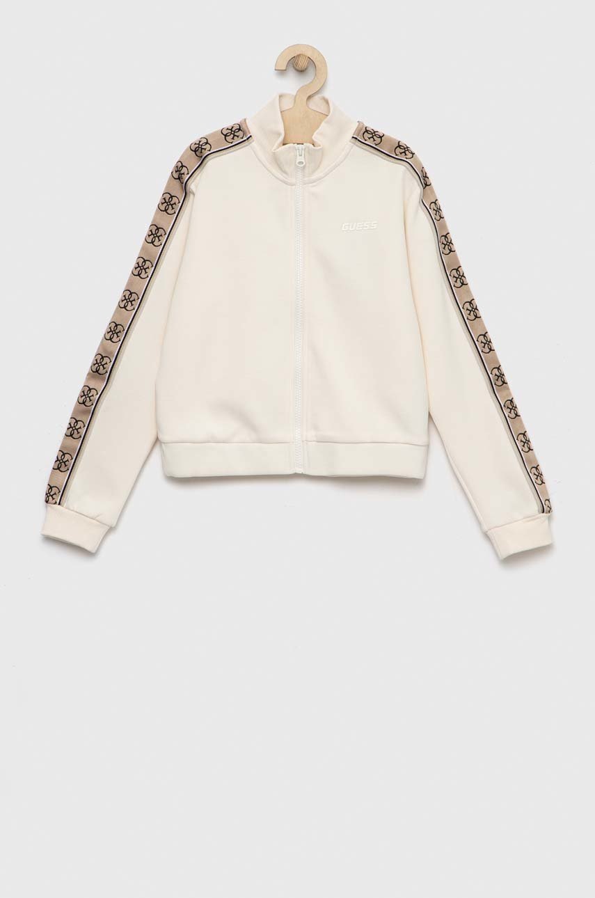

Детски суичър Guess с апликация, Бежов