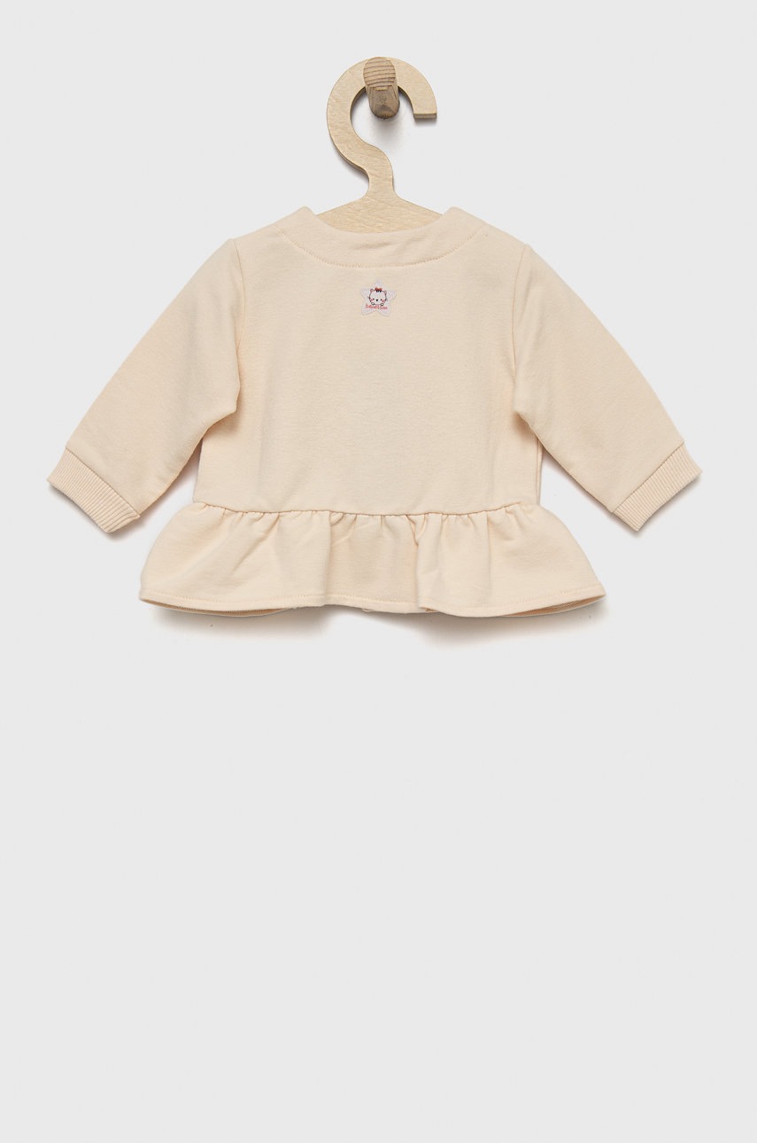 

Дитяча кофта United Colors of Benetton колір бежевий однотонна
