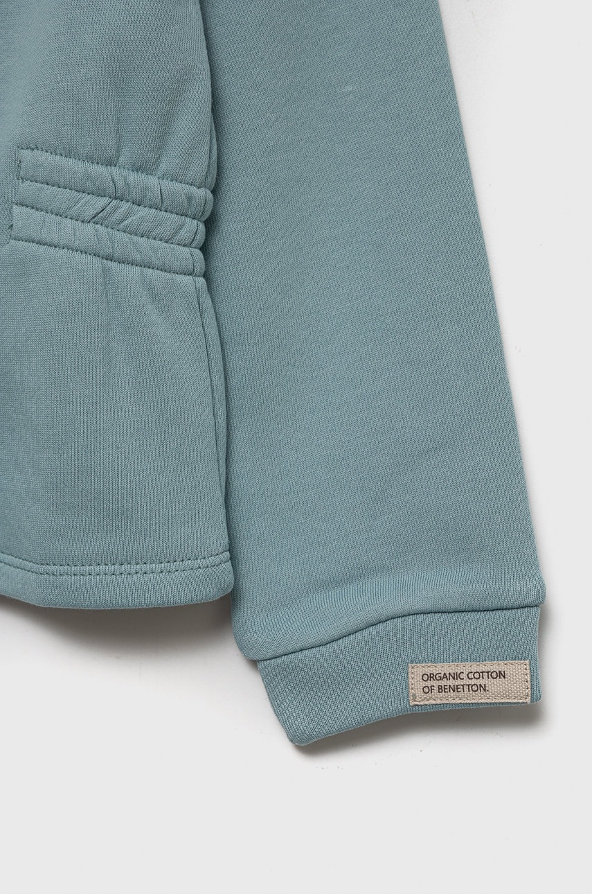 

Детская хлопковая кофта United Colors of Benetton однотонная