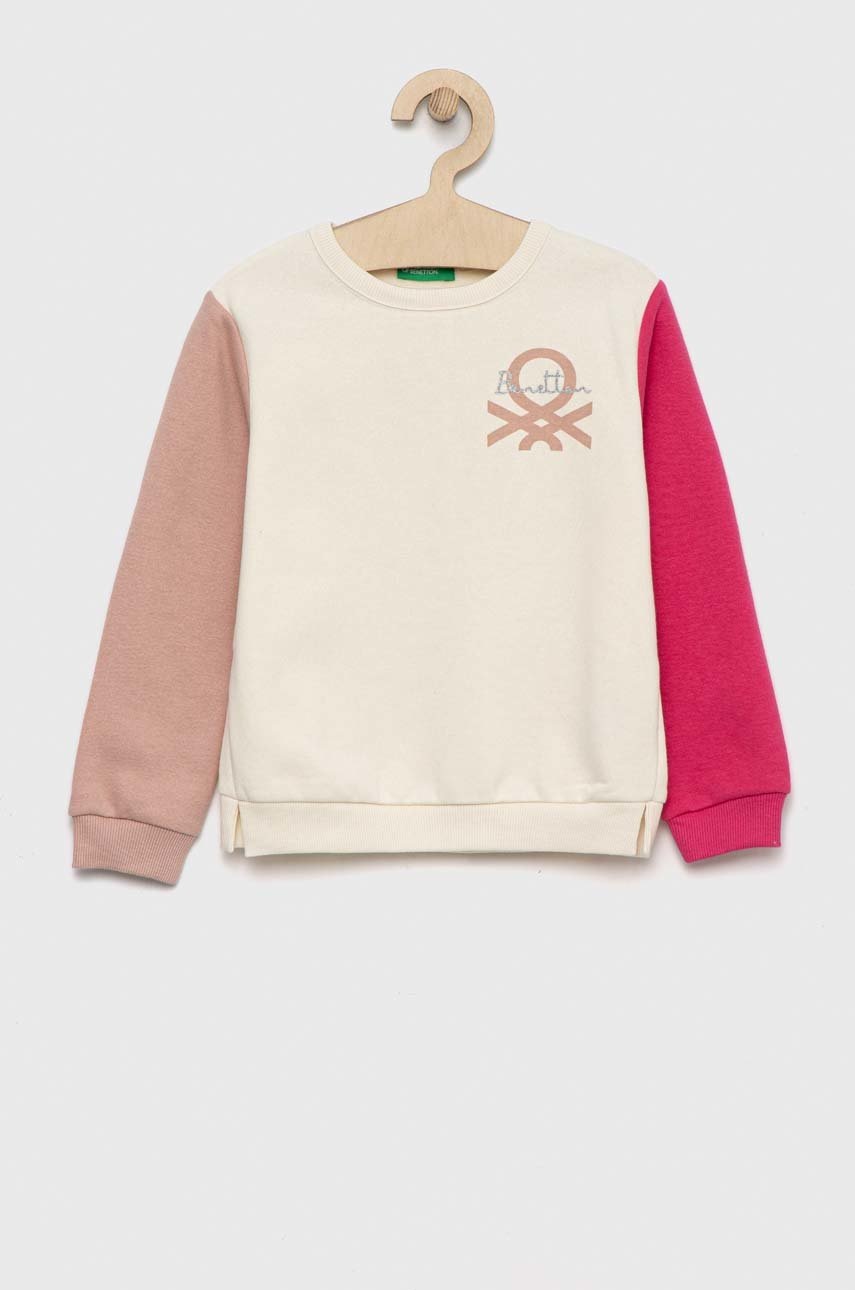 

Детски суичър United Colors of Benetton с принт, Многоцветен