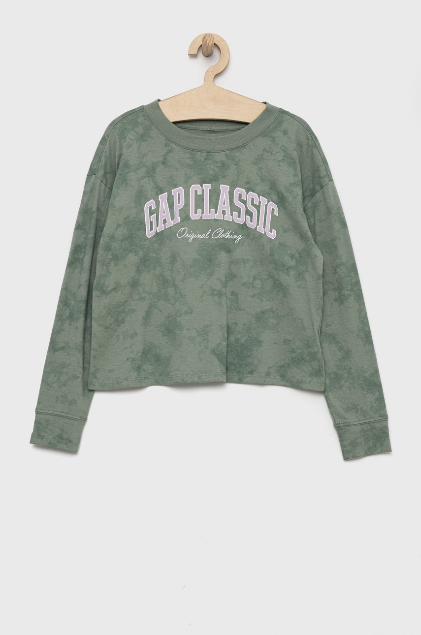 GAP хлопковый детский лонгслив GAP хлопковый детский лонгслив