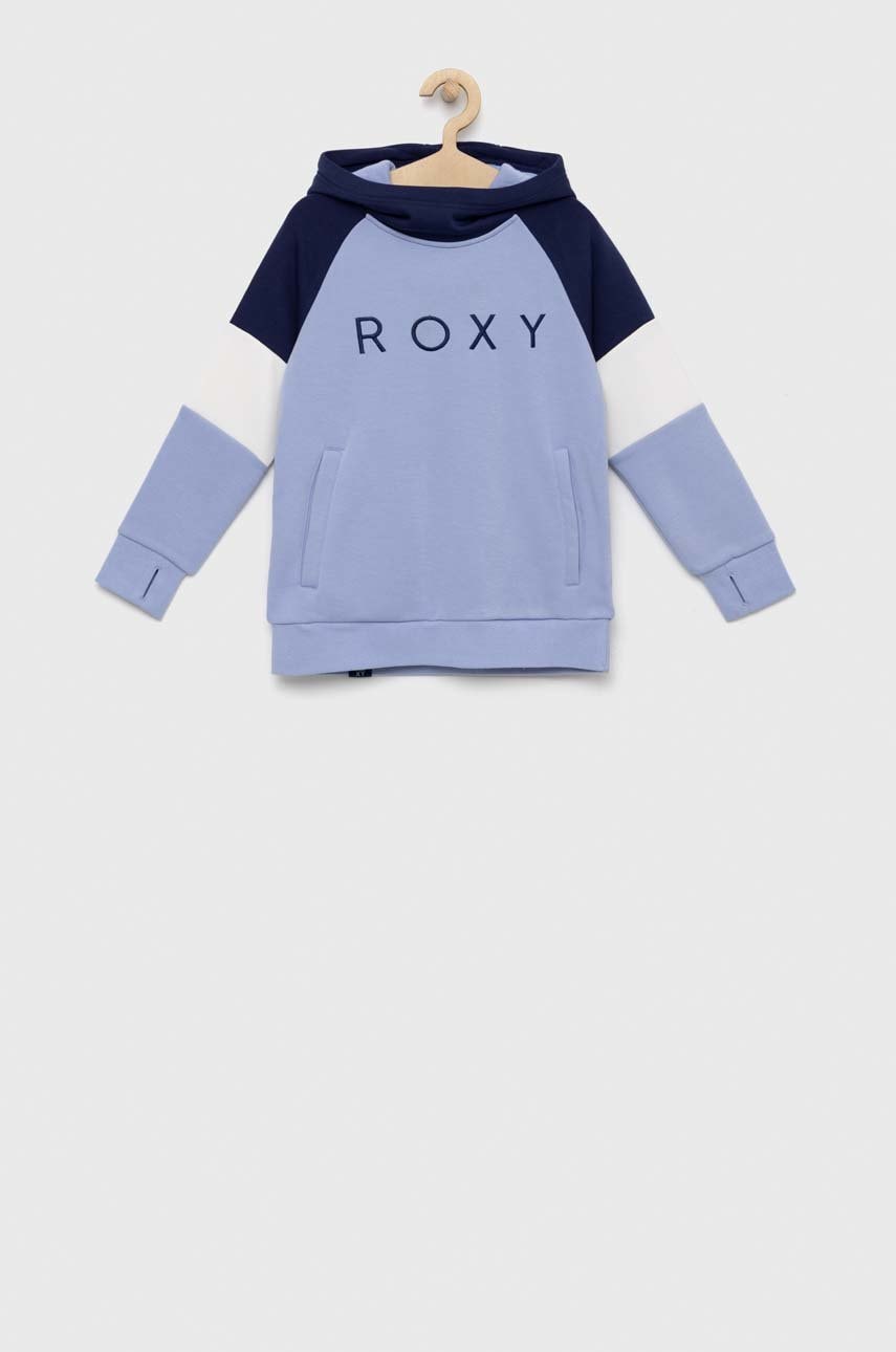 Дитяча кофта Roxy колір фіолетовий з капюшоном візерунок в Полтаві Дитяча кофта Roxy колір фіолетовий з капюшоном візерунок в Полтаві