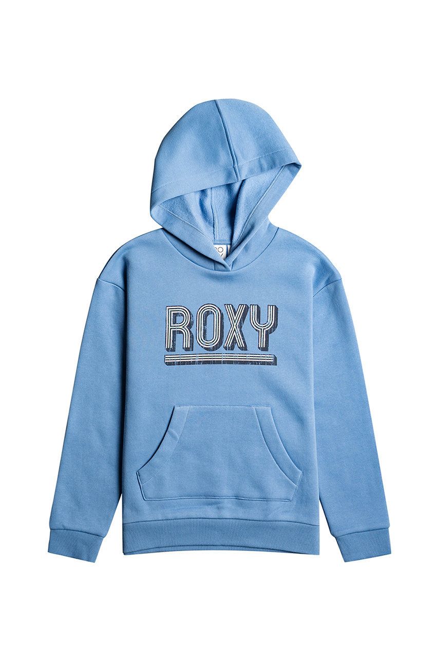 Roxy bluza copii cu glugă, cu imprimeu