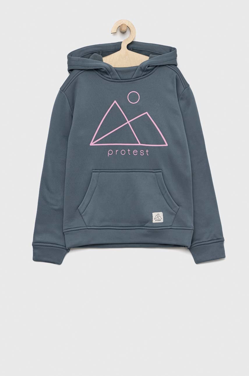 Детская кофта Protest с капюшоном с принтом