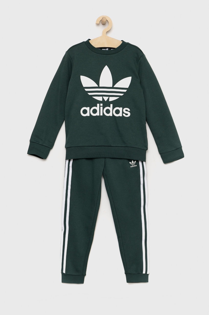 

Дитячий комплект adidas Originals колір зелений