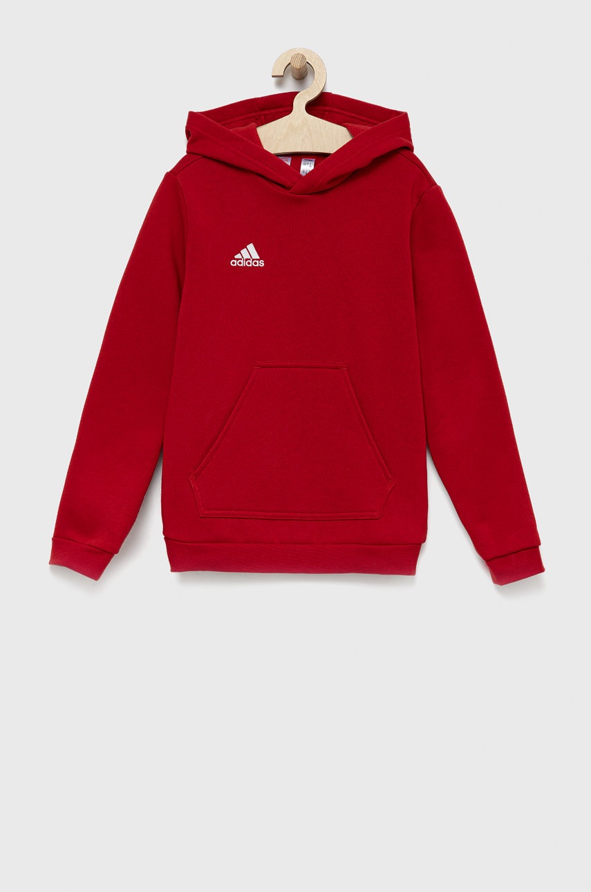 

Детская кофта adidas Performance H57566 цвет красный однотонная