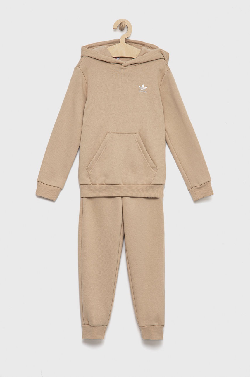 

Детски анцуг adidas Originals в бежово, Бежов